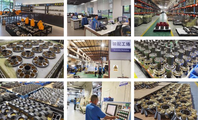 SK350-8/330-8 Kobelco Swing Motor , 28Mpa Excavator Spare Parts 1