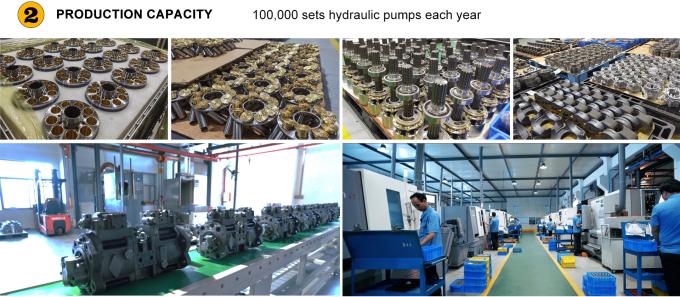 2902440-12669 K3V63 Excavator Hydraulic Pump Parts 3KG 1PCS 0