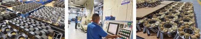 Rear KATO HD2048 Hydraulic Pump Regulator H-9N2S With Solenoid 0