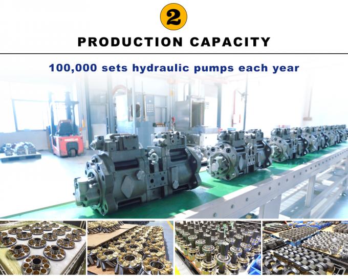 K5v140dtp-9tbr Pneumatic Excavator Hydraulic Pump For Sk330-6e D5v140 7