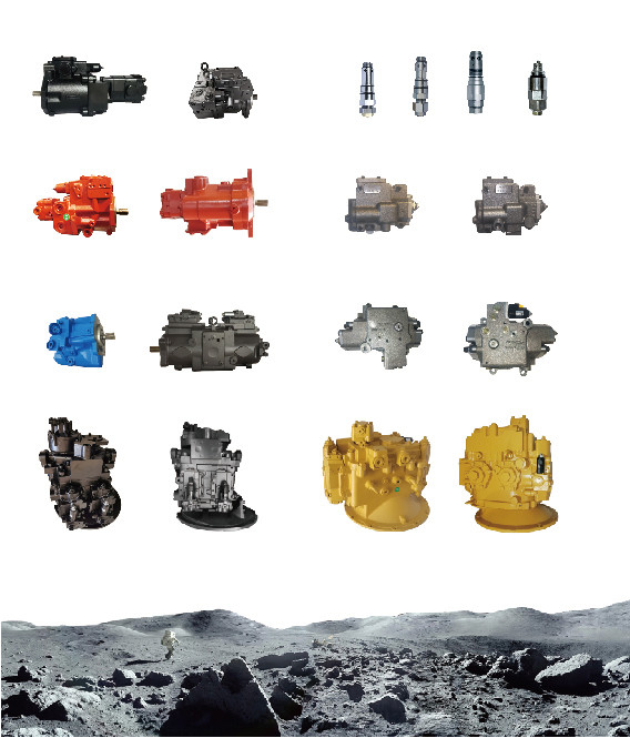 154KG Komatsu Hydraulic Pump , PC200-8 Komatsu Main Hydraulic Pump DEKA 0